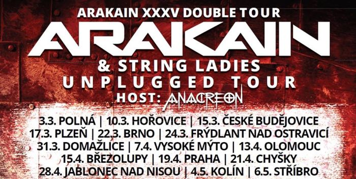 Unplugged tour - termíny